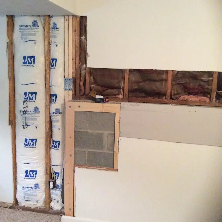 Wall insulation replacement during Odor Removal & Deodorization in Atkinson